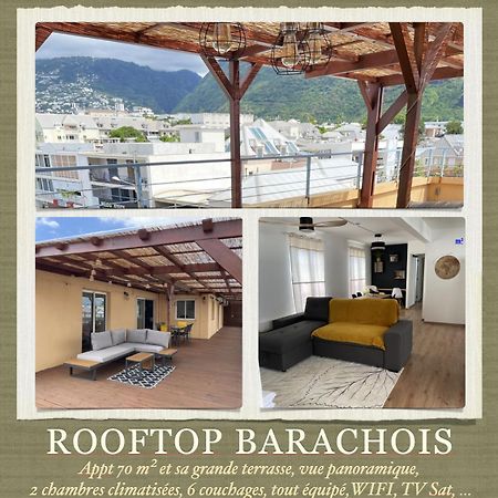 Rare ! Spacieux T3 En Roof-Top Au Barachois - 2 Ch Climatisees - 6 Couchages - Proche Aeroport Saint-Denis Esterno foto